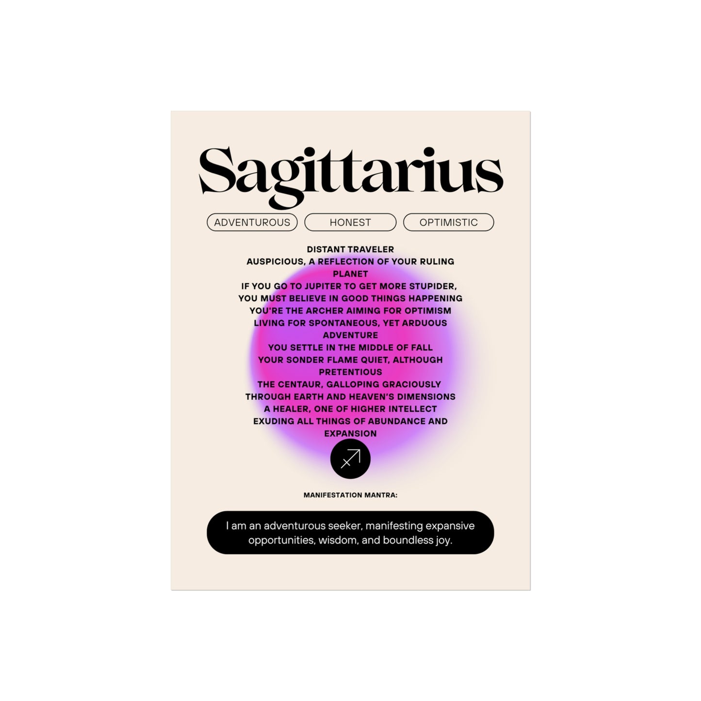 Sagittarius Art Posters